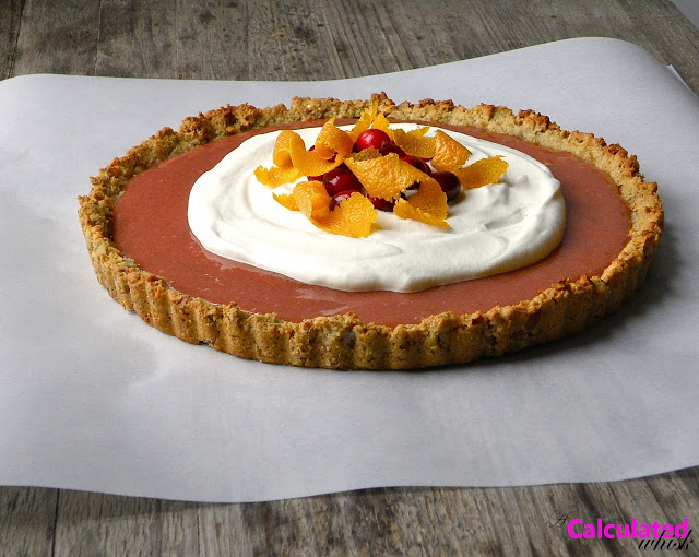 Tarte aux bleuets et à l'orange (Paléo, sans gluten, sans produits laitiers)