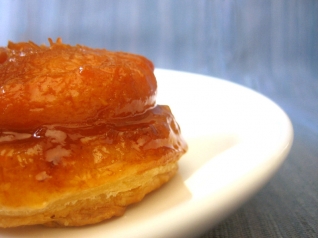 Melocotón tarte tatin