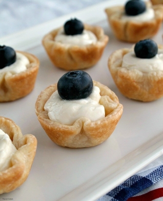 Tartaletas De Limoncello De Arándanos