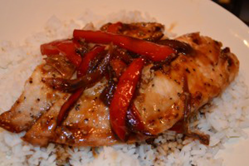 Tilapia Con Salsa Teriyaki Sin Gluten Hecha En Casa