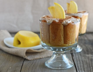 Tiramisu de sidra de manzana