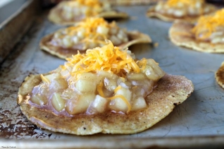 Tostadas De Cheddar De Manzana