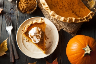 Tradición de Acción de Gracias: Pastel de calabaza