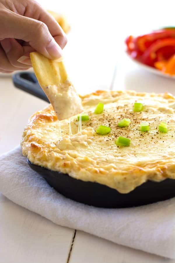 Pollo Cajun Alfredo Dip