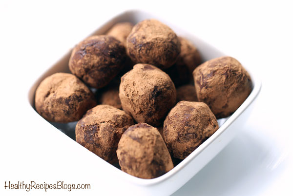 Trufas de mantequilla de man&iacute;