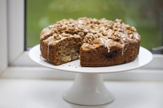 Un esencial de otoño: Tarta de manzana cruda
