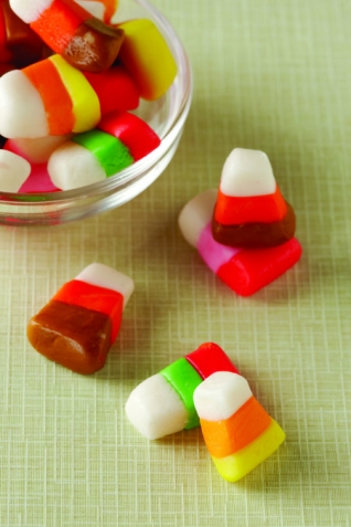 Un poco de maíz dulce para tu tazón de Halloween