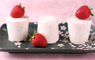 Una dulce brisa de primavera: semifreddo de fresa
