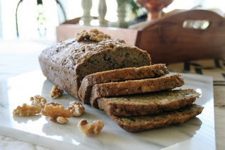 Una receta de pan de calabacín fresco favorito