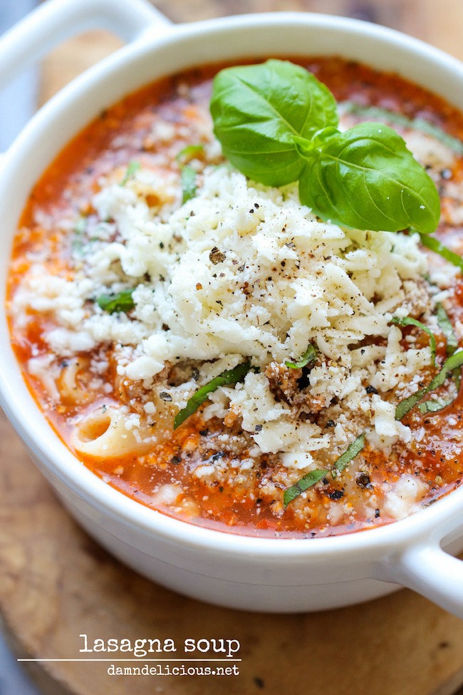 Lasagna Soup