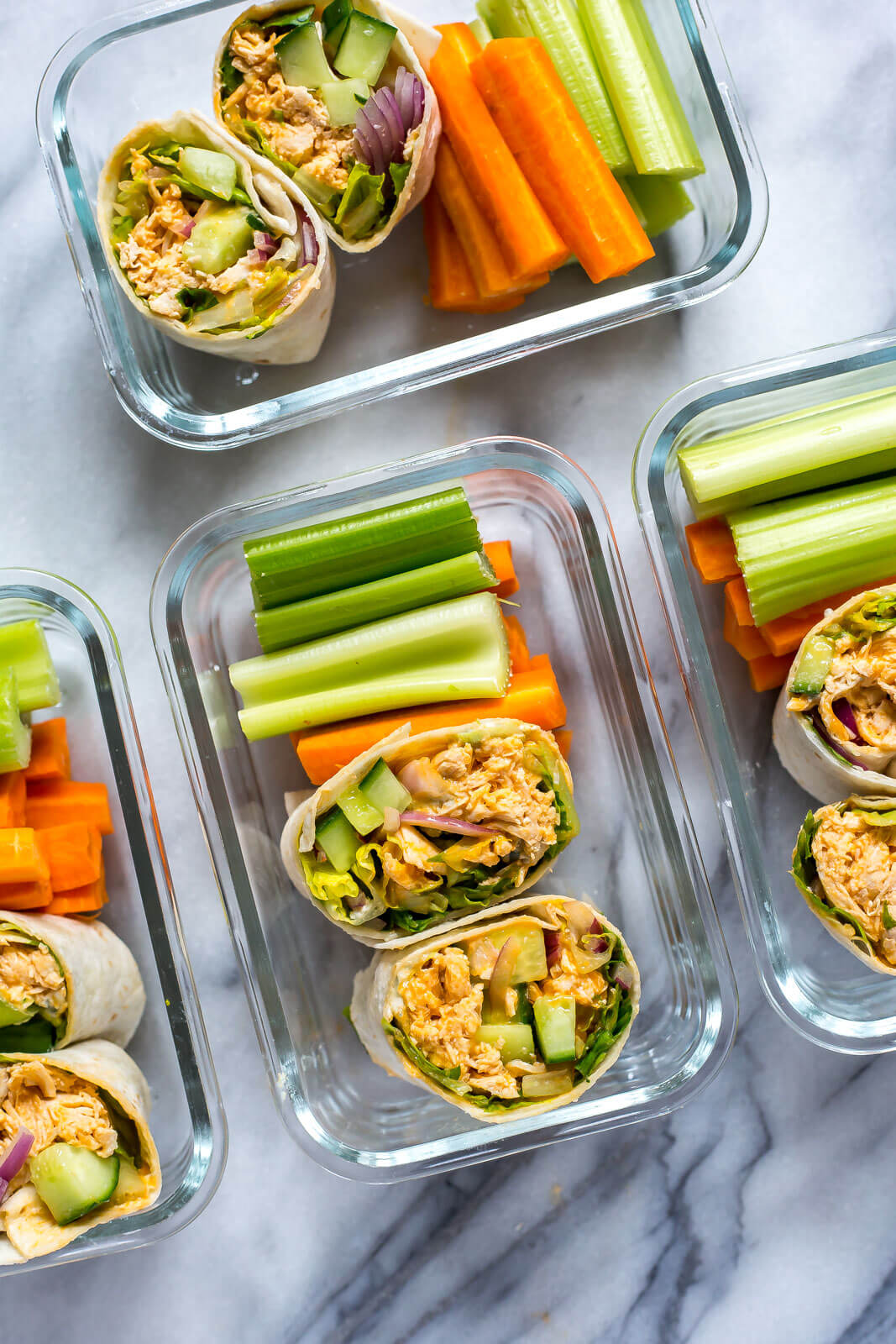 The Ultimate Buffalo Chicken Wrap