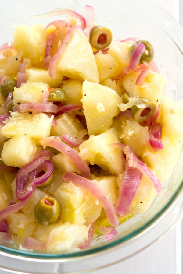 Yuca en Escabeche