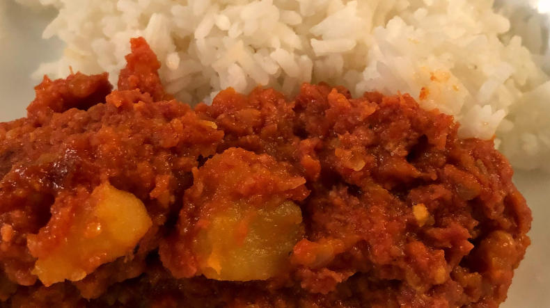 Corned Beef Con Un Toque De Puerto Rico