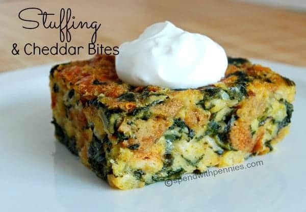 Rellenos y picaduras de queso cheddar