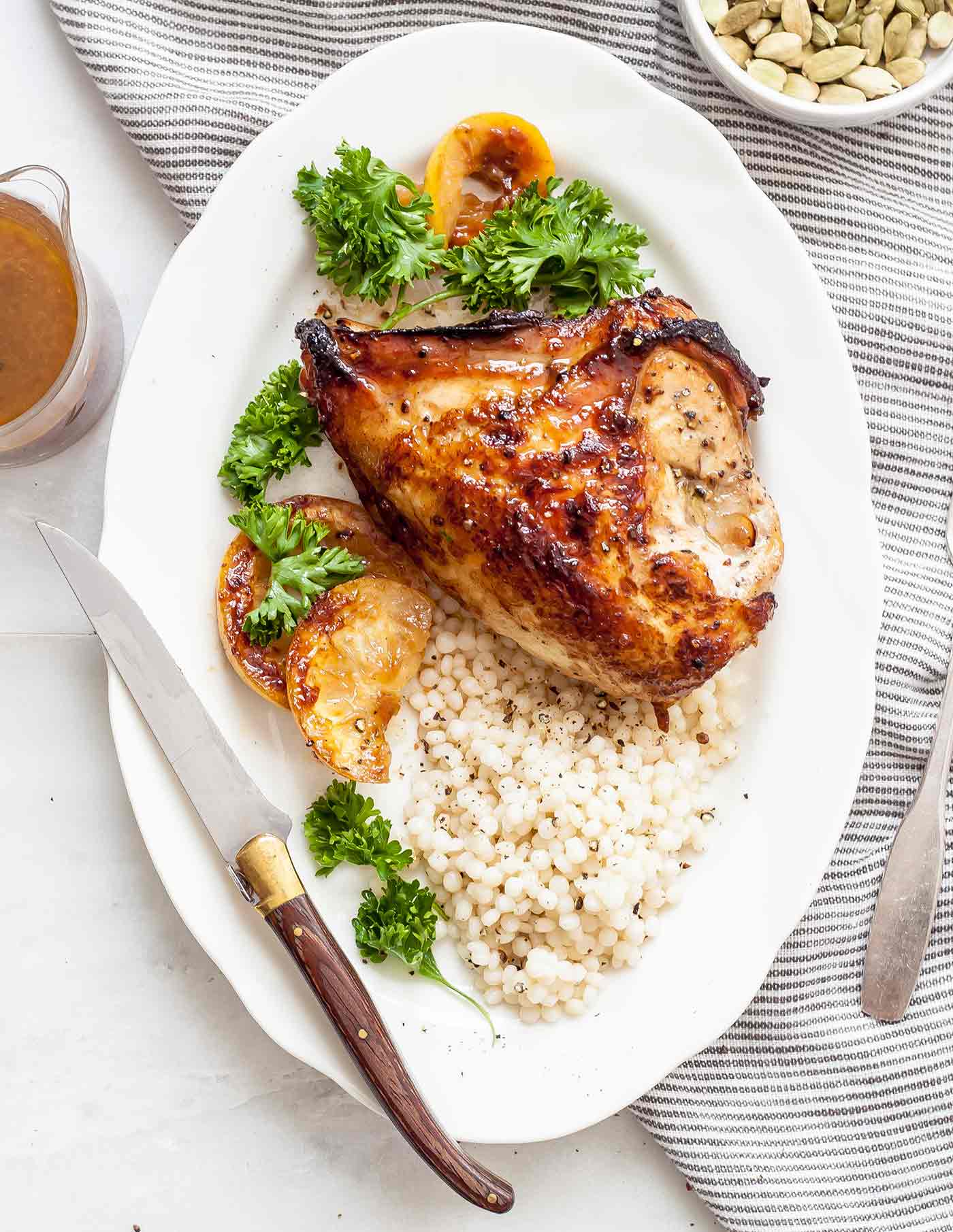 Cardamom Honey Chicken