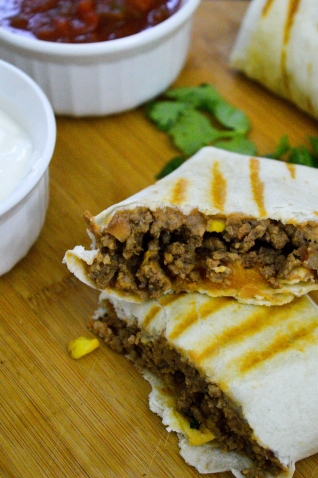 Classic Grilled Chimichanga