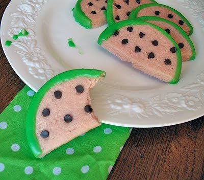Galletas de sandía - AmandasCookin.com