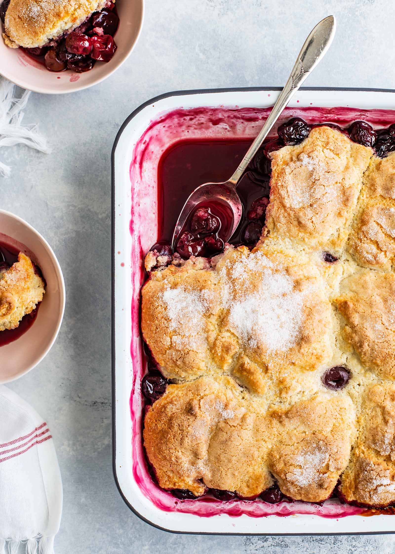 Recette facile de cordonnier aux cerises