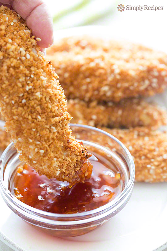 Sesame Chicken Fingers