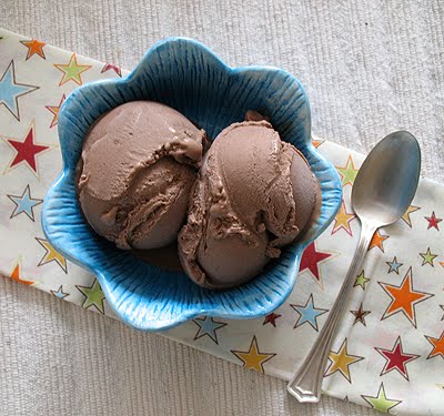 Helado de chocolate mexicano
