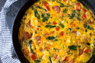 La Mejor Receta De Frittata De Chorizo ​​Para Brunch