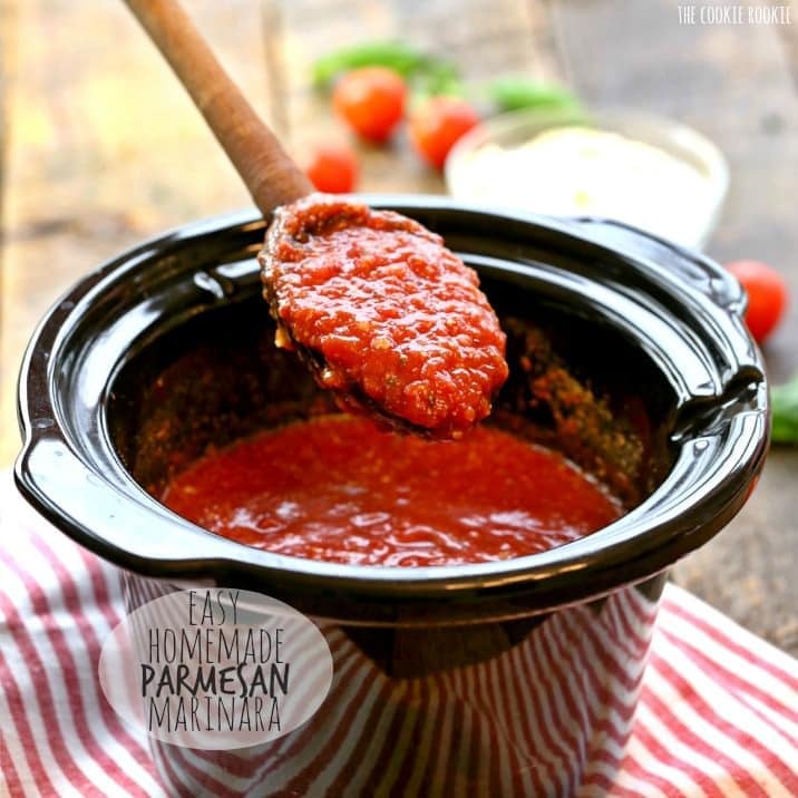 Parmesano casero Marinara + bocadillos Superbowl con granja rica!