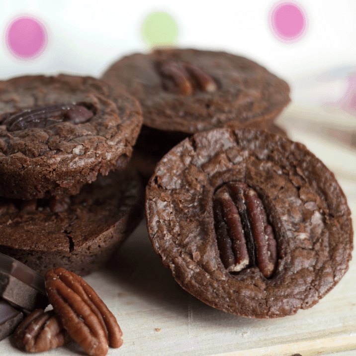 Mini Brownies de Chocolate Triple, &iexcl;mmm! Mensaje de invitado de Erren