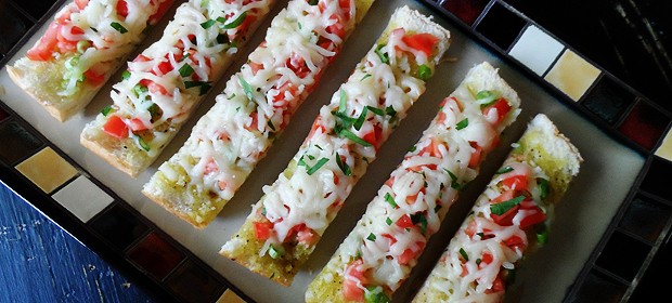Mozzarella Provolone Bruschetta