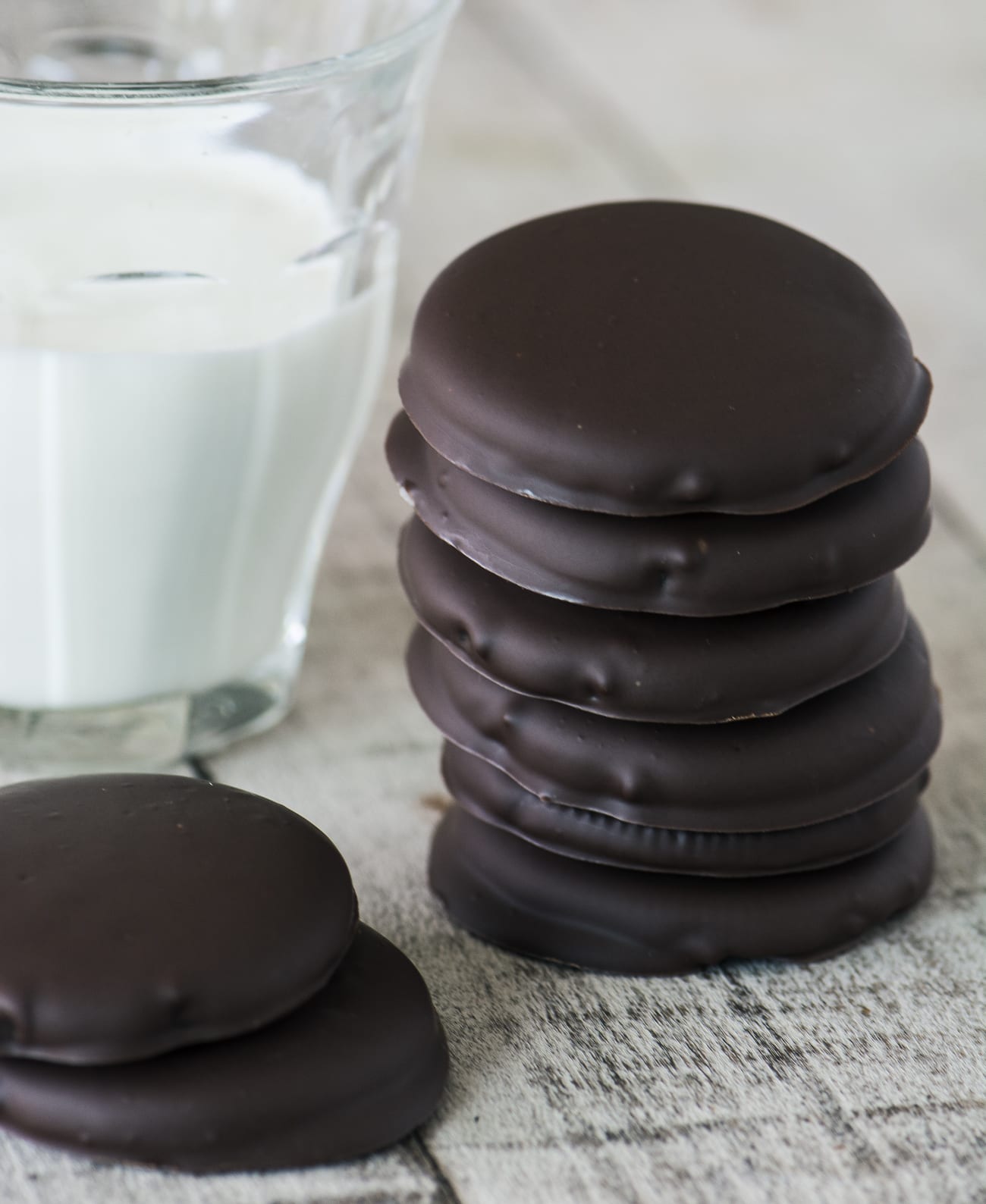 C&oacute;mo hacer galletas caseras veganas de menta fina ~ theviewfromgreatisland.com
