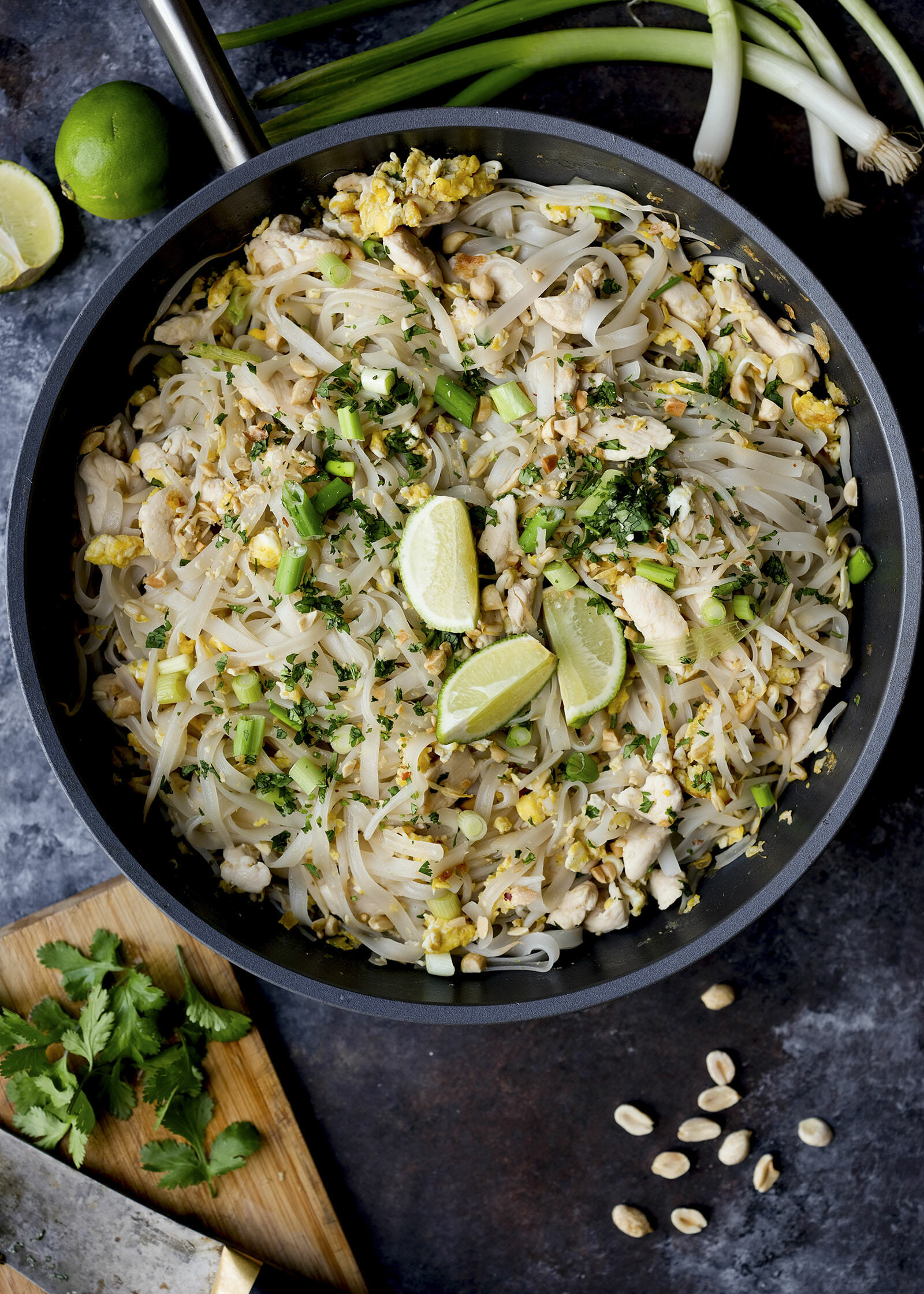 Recette de Pad Thai au poulet authentique