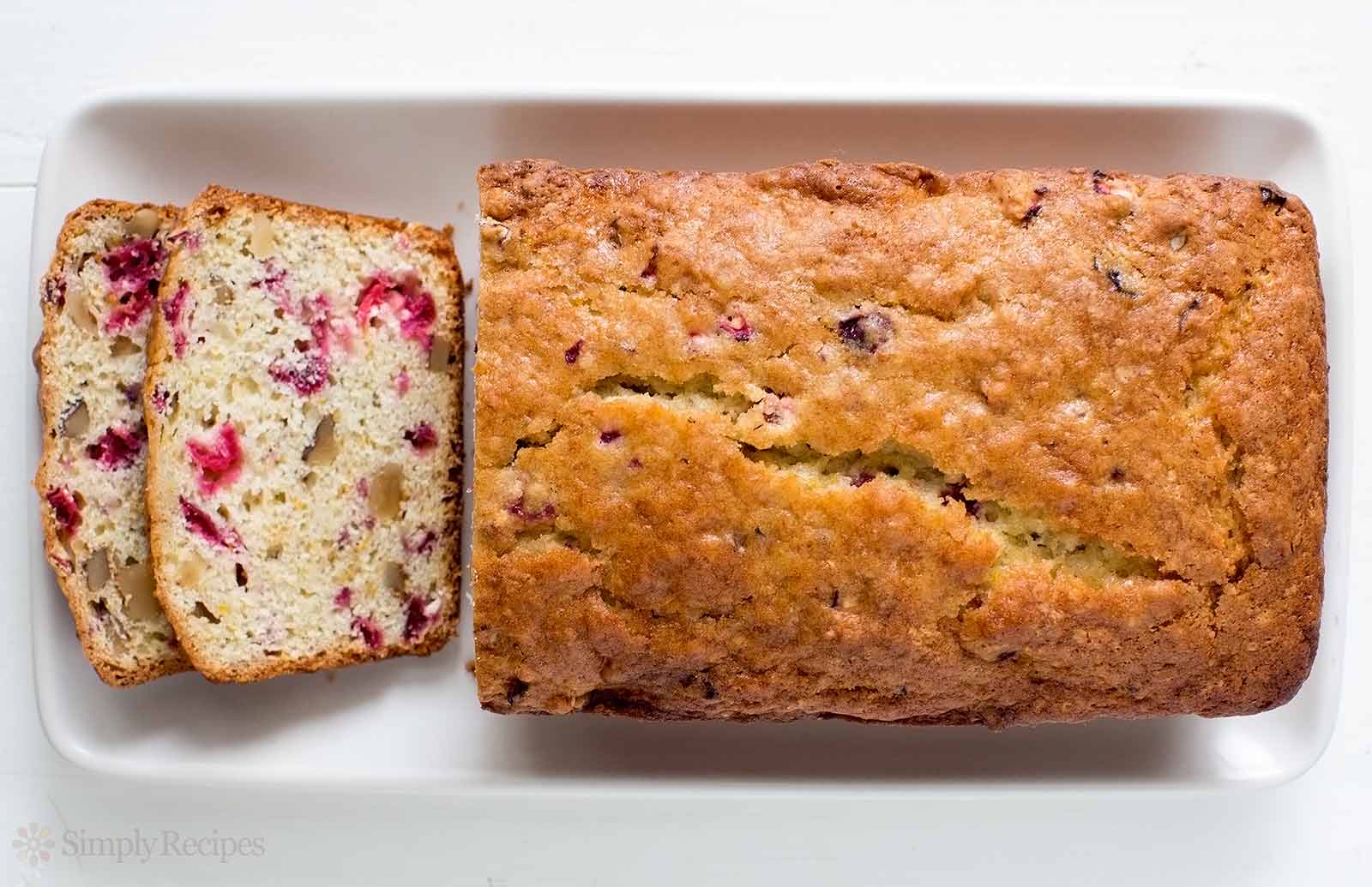 Pan de nueces y arándanos