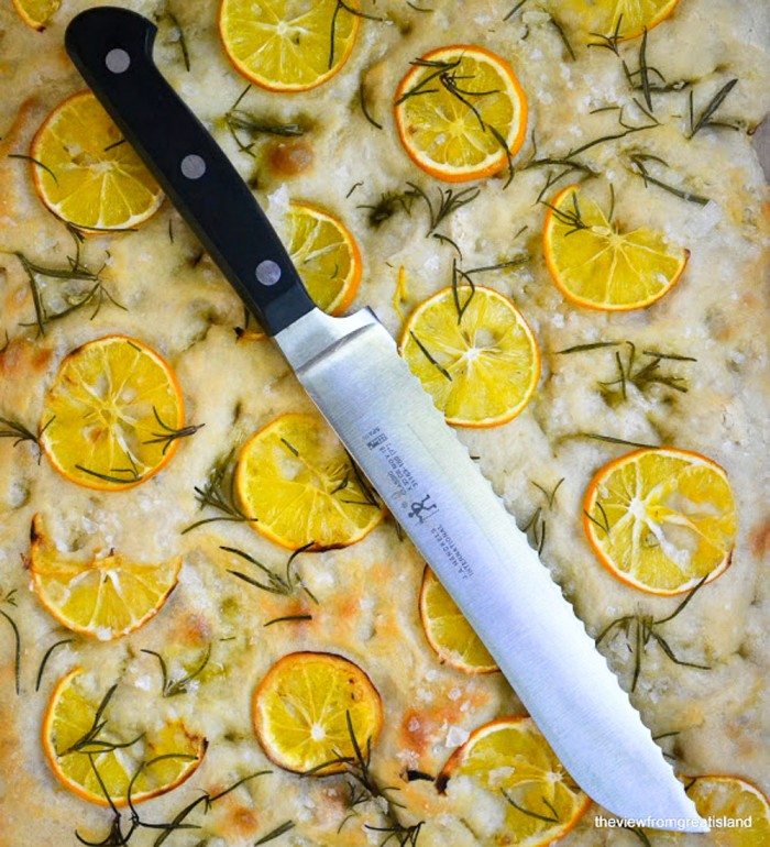 Pain focaccia Leyer au romarin de Meyer