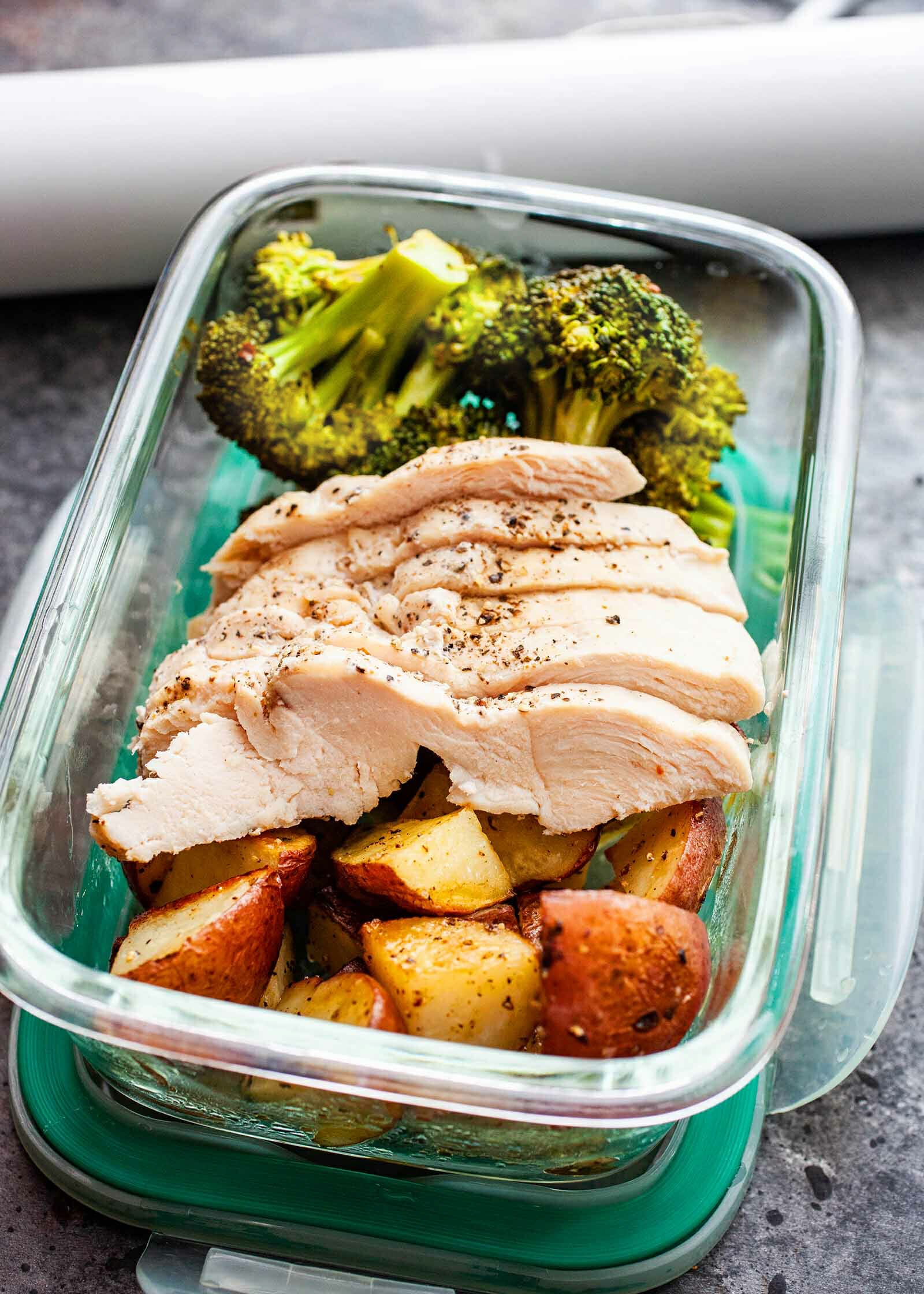 Poulet et brocoli sous vide faciles