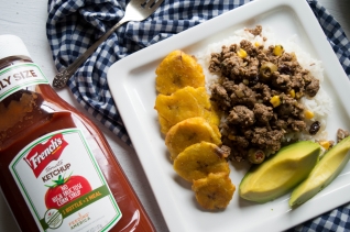 Receta de picadillo de maíz dulce y oliva