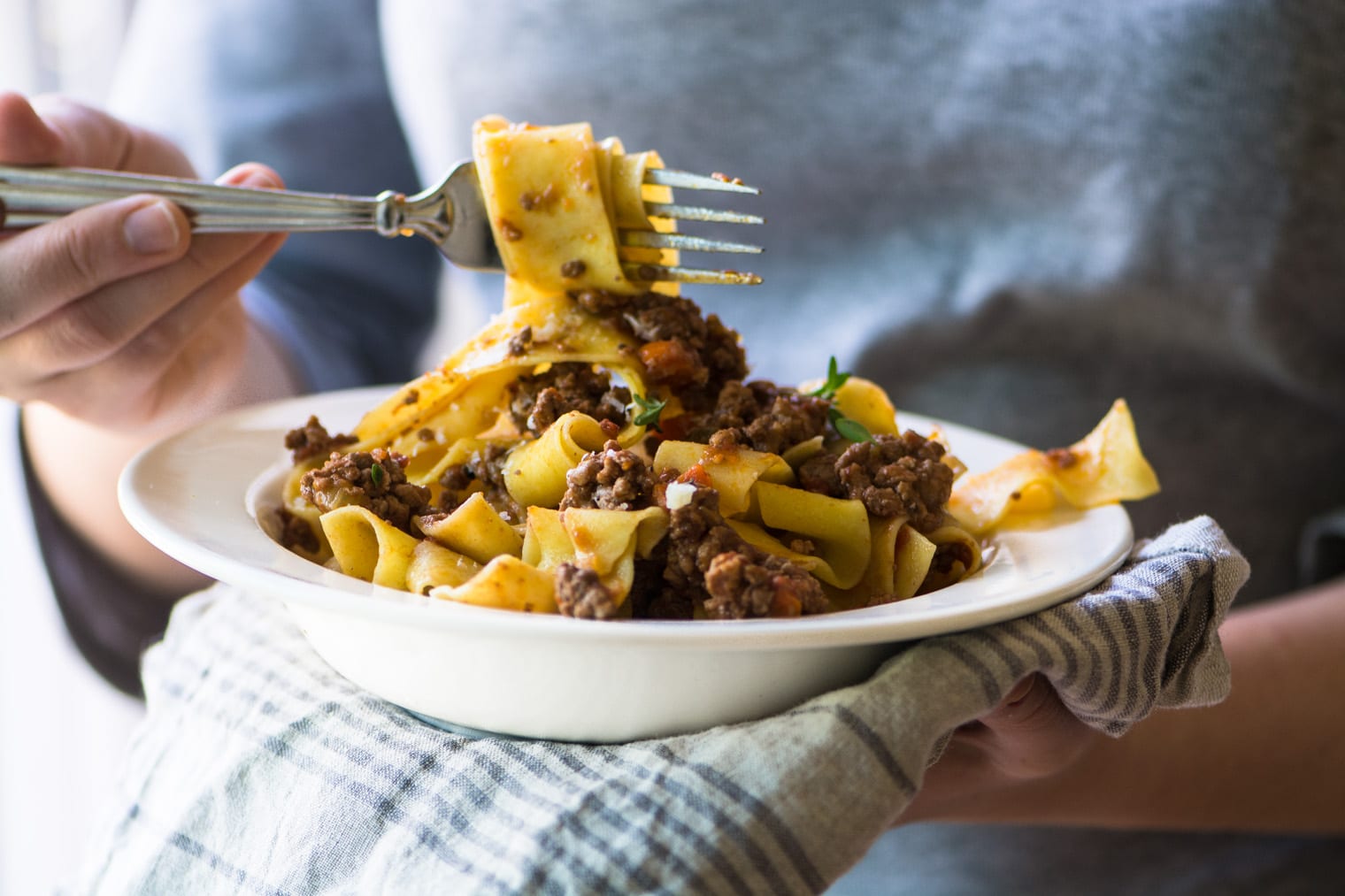 Recette facile de pâtes bolognaises