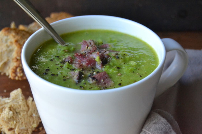 Sopa de Jam&oacute;n y Guisantes 4