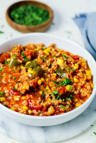 Sopa De Pimienta Rellena Puertorriqueña (Sopa De Pimientas)