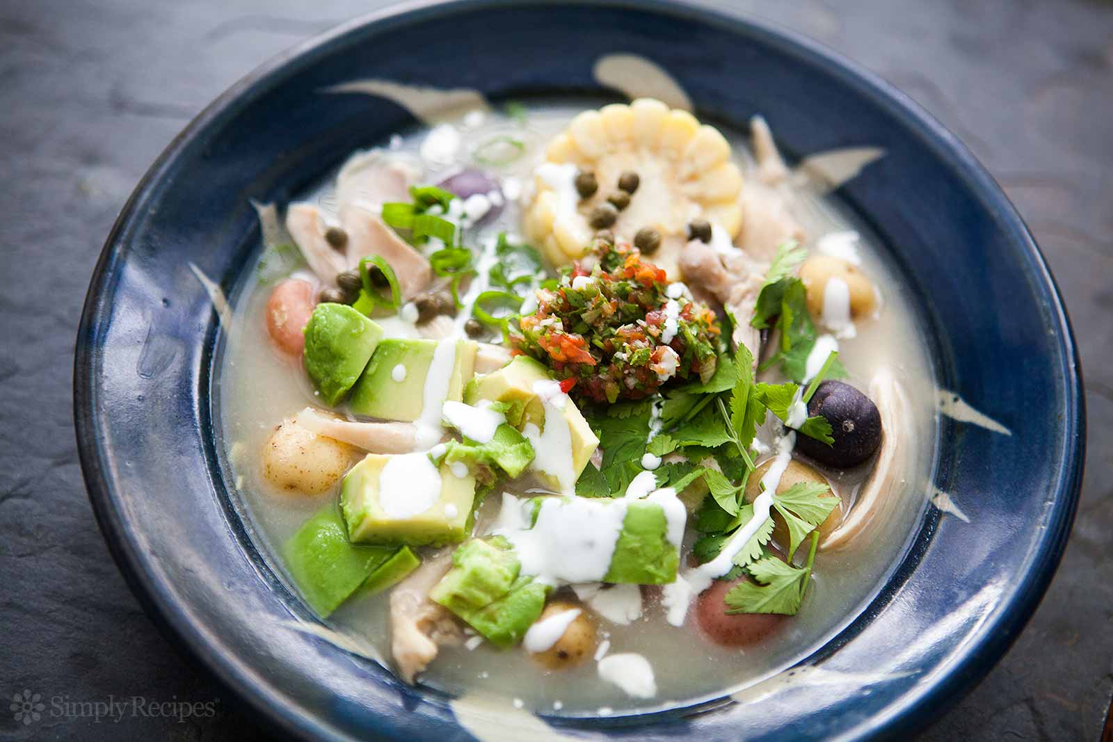 Sopa Colombiana De Pollo