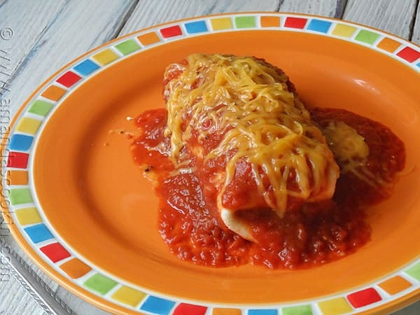 Taco Bell Enchirito Copycat - AmandasCookin.com