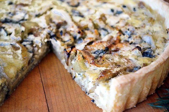 Tarta de Hinojo y Roquefort