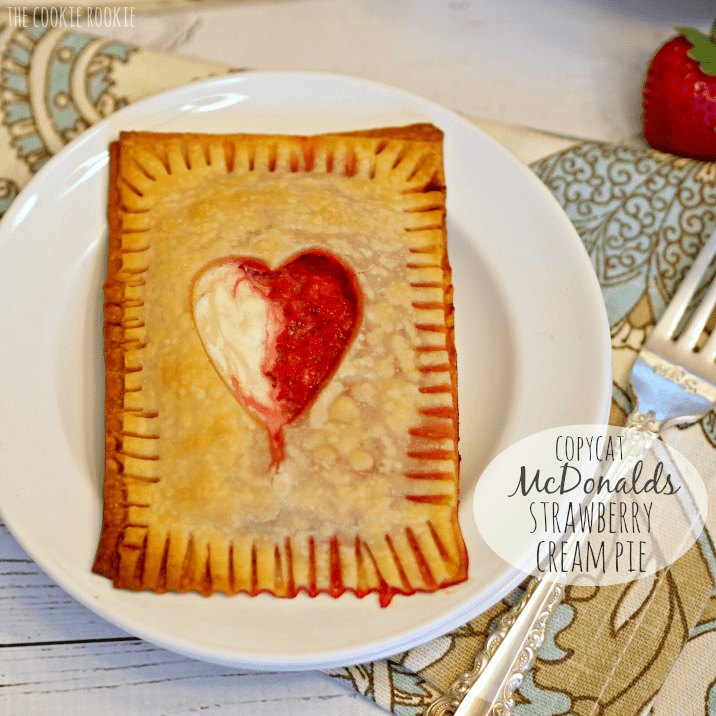 Copycat McDonald’s Strawberry Cream Pies