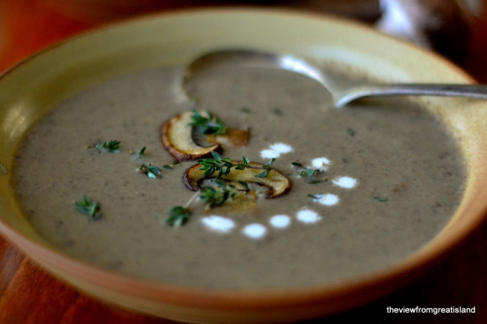 Sopa de Hongos Silvestres