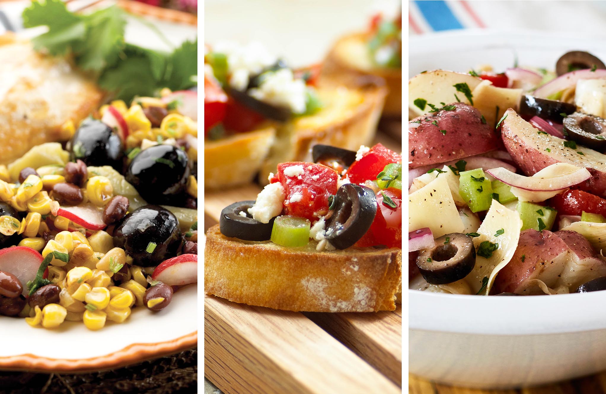 15 recettes pour un barbecue d'été avec des olives mûres de Californie