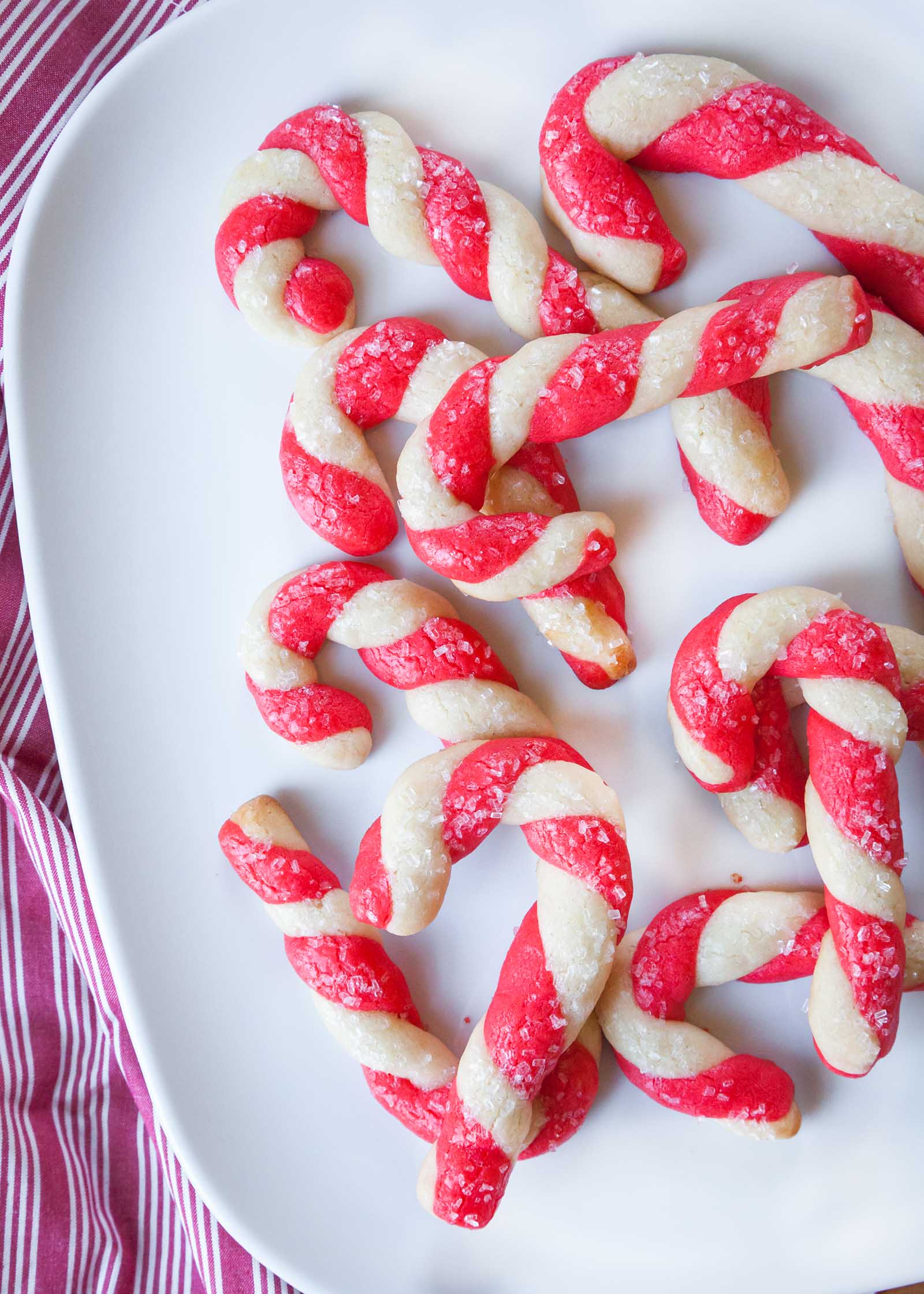 Candy Cane Cookies