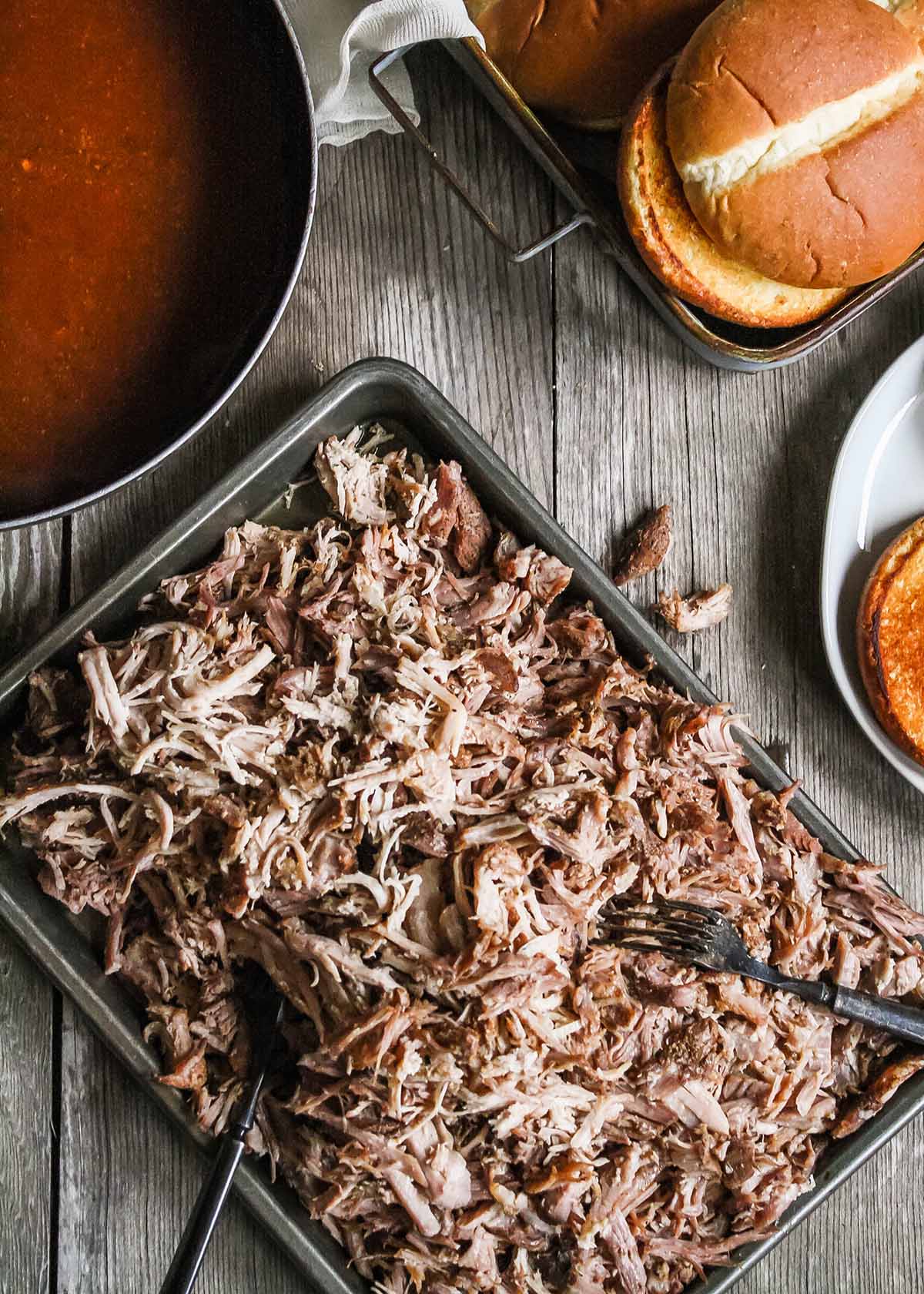 6 plats différents à préparer avec du porc effiloché
