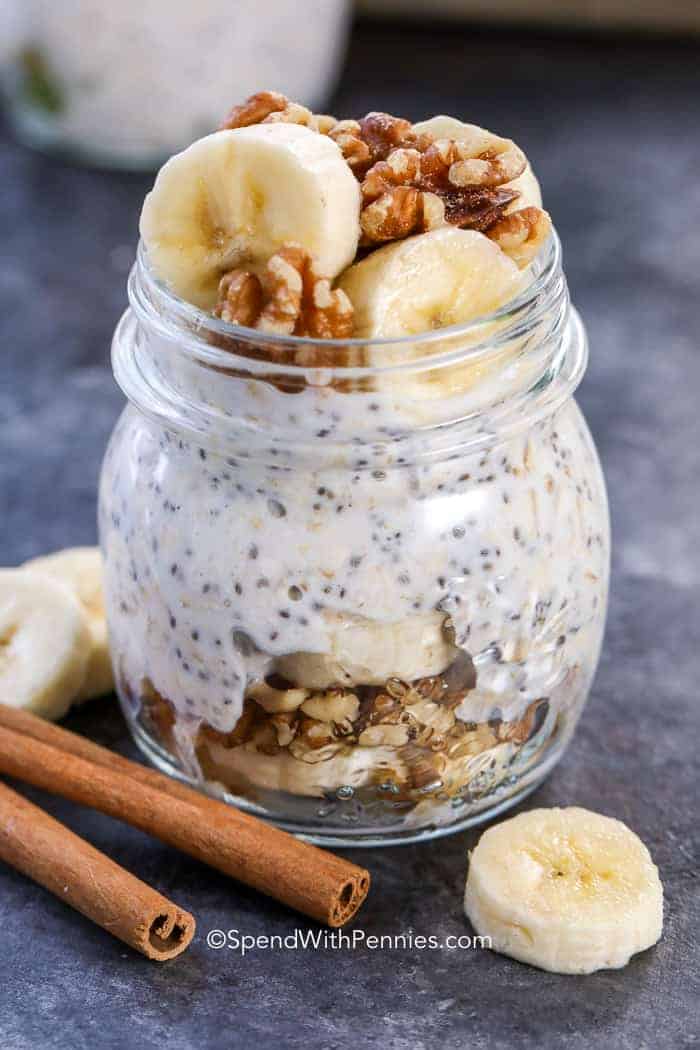Overnight Oats in a jar