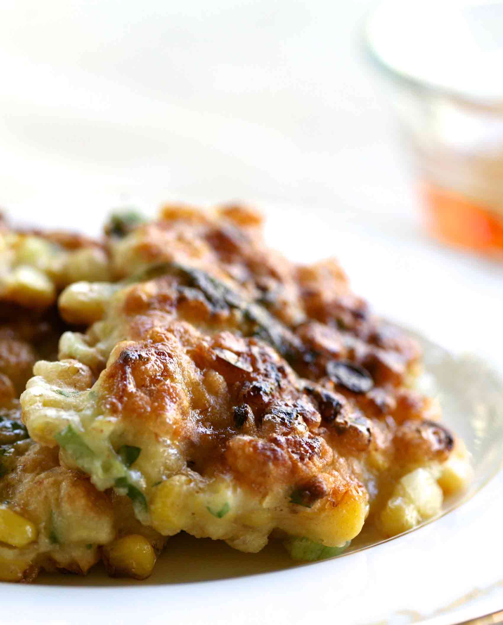 Spicy Corn Fritters