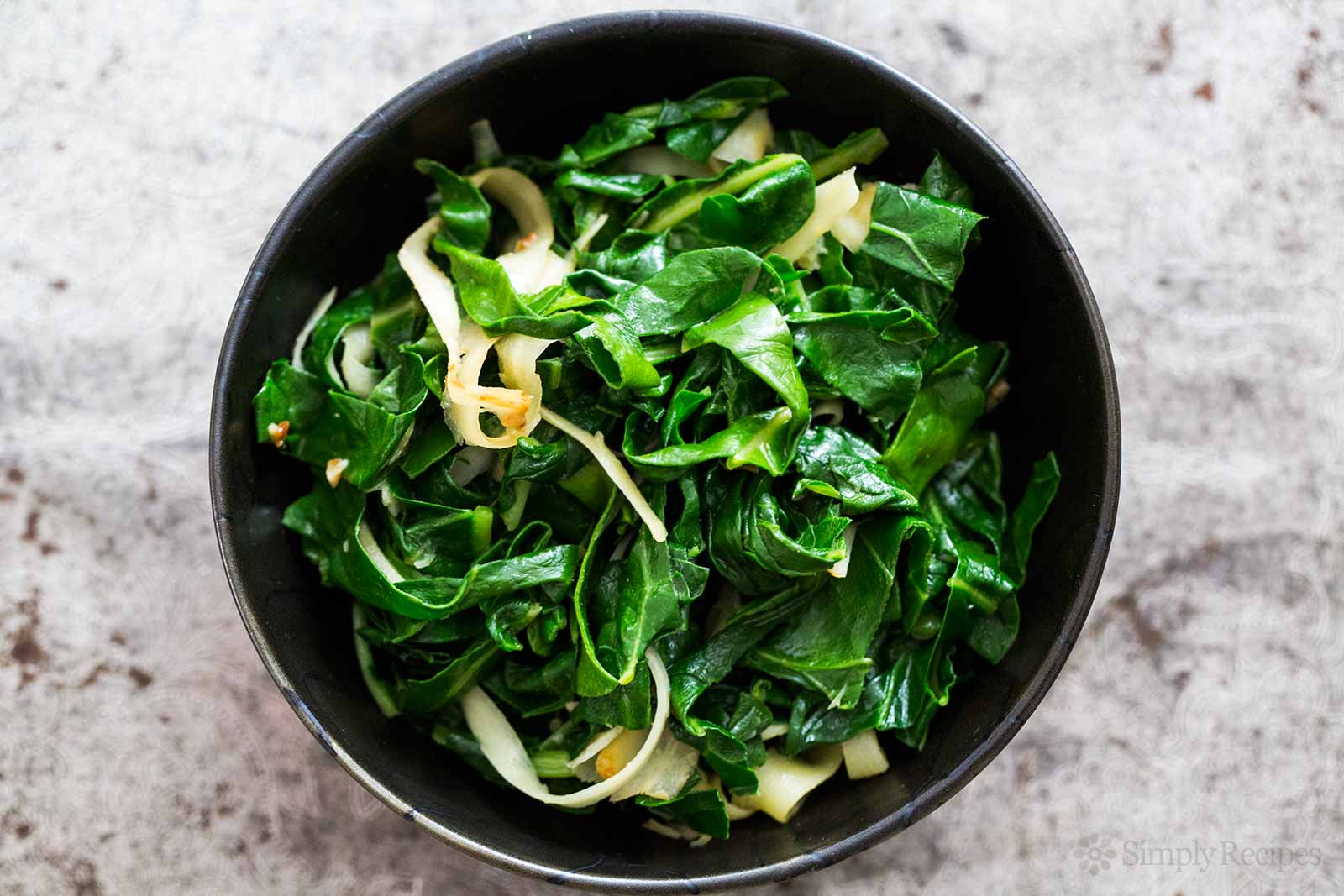Sautéed Chard with Parsnip