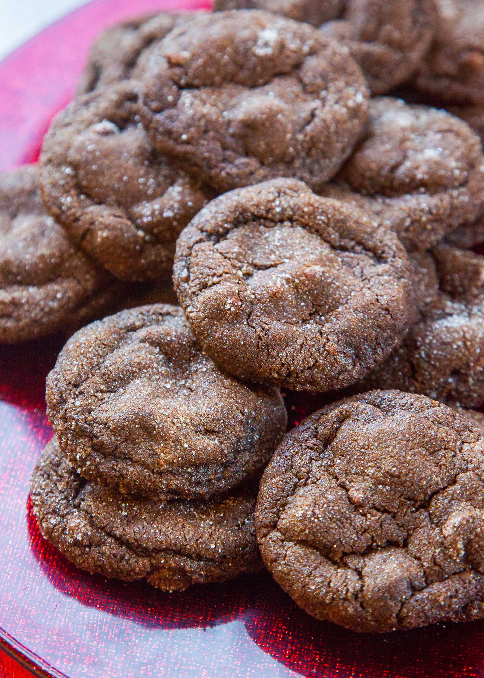 Chocolate Gingerbread Cookies