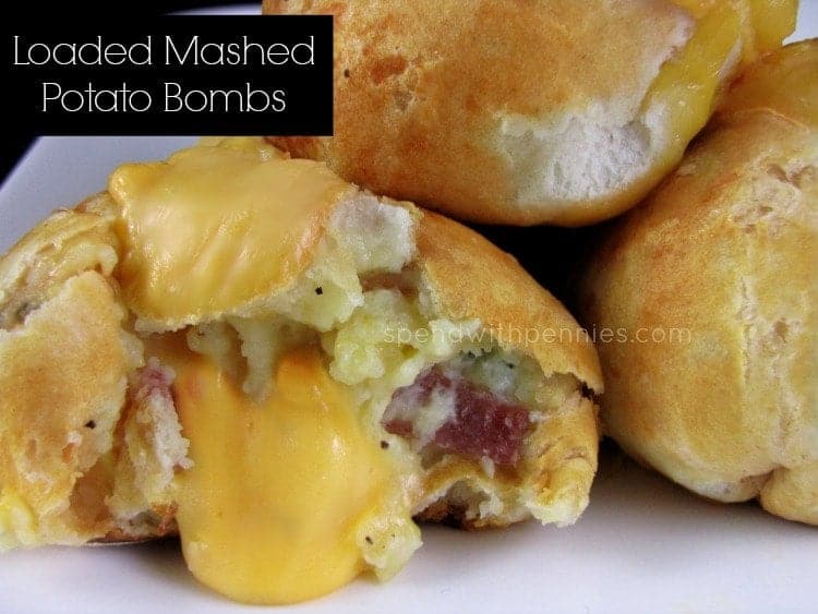 loaded mashed potato bombs